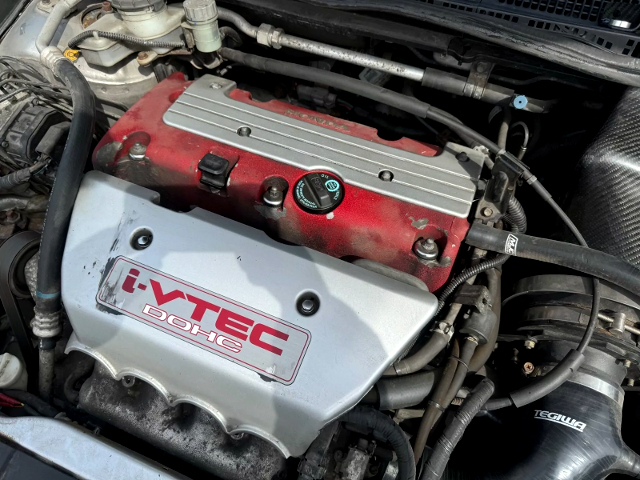 K20A i-VTEC engine.