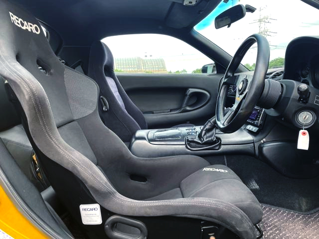 RECARO seat of FD3S RX-7 TYPE-RS with Initial D Keisuke Takahashi's RX-7 style.