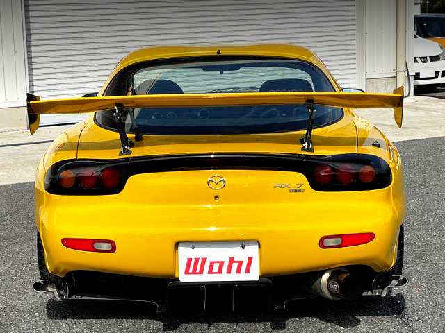 Tail light of FD3S RX-7 TYPE-RS with Initial D Keisuke Takahashi's RX-7 style.