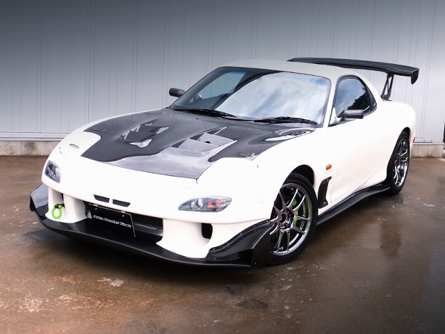 Front exterior of FD3S RX-7 TYPE-RS.