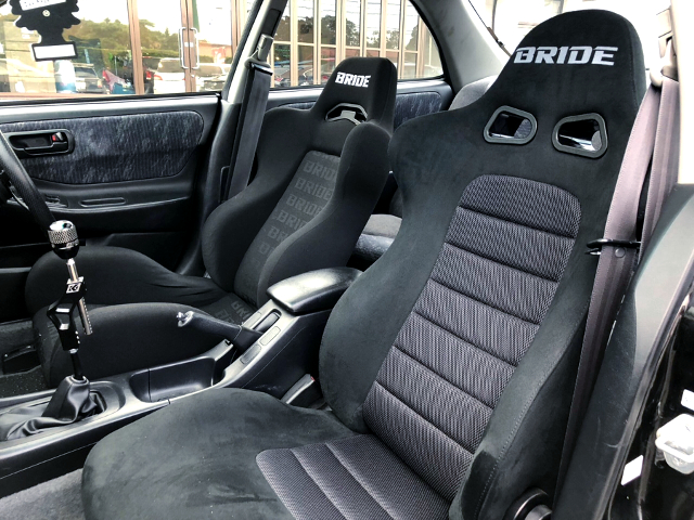 BRIDE seats of Slammed static DB8 INTEGRA 4-DOOR SiR-G.