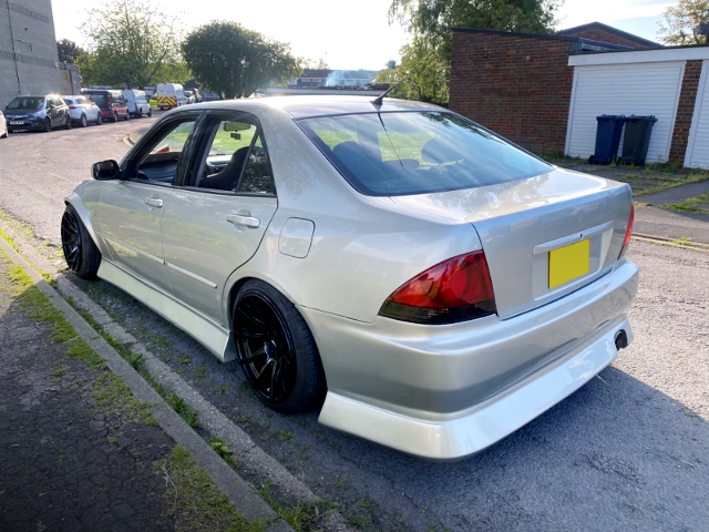 Rear exterior of LEXUS IS 200.