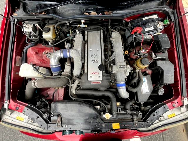 VVT-i 1JZ turbo of JZS171W CROWN ESTATE ATHLETE-V.