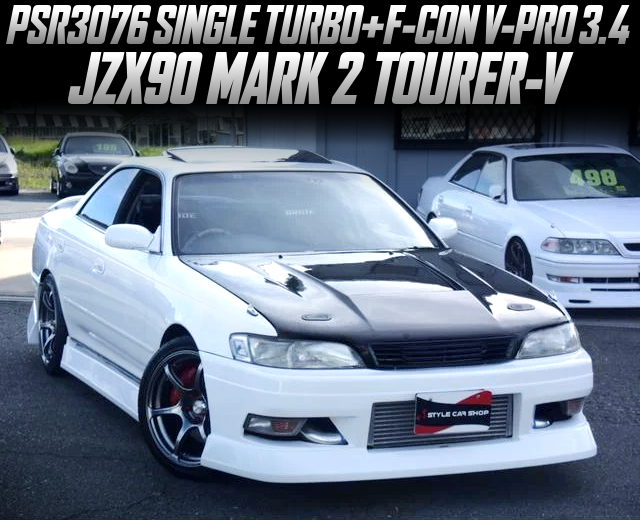 PSR3076 SINGLE TURBO and F-CON V-PRO 3.4 in the JZX90 MARK 2 TOURER-V.