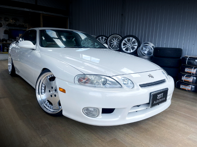 Front exterior of JZZ31 SOARER 3.0 GT.