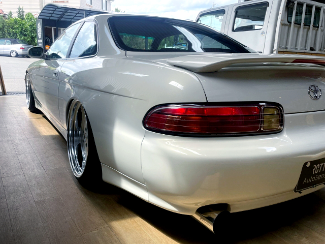 Rear-side exterior of JZZ31 SOARER 3.0 GT.