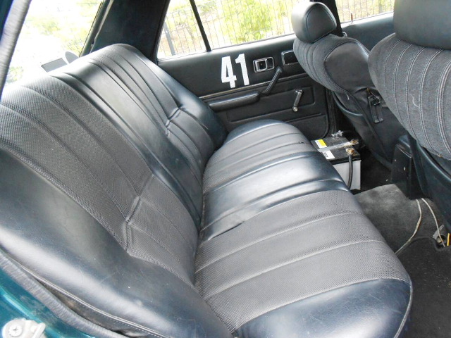 Interior seats of MX41 TOYOTA MARK 2.