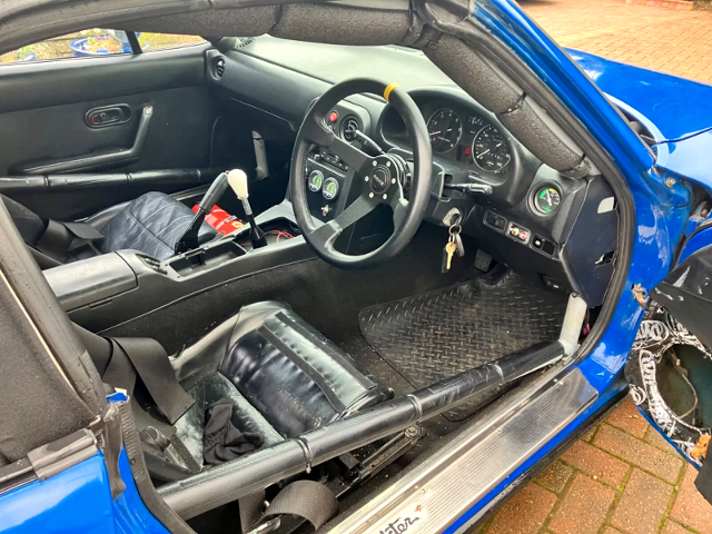 Interior of1st Gen MAZDA MX-5.