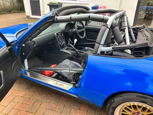 Roll cage of1st Gen MAZDA MX-5.