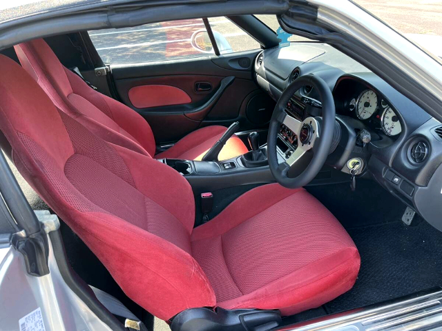 Interior of Static NB8C ROADSTER RS.