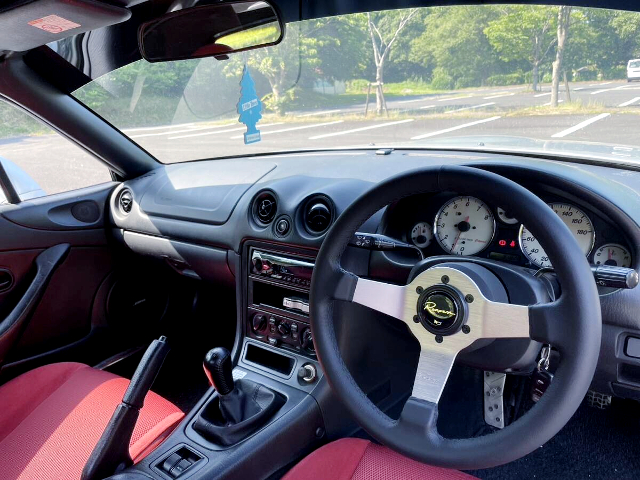 Interior of Static NB8C ROADSTER RS.