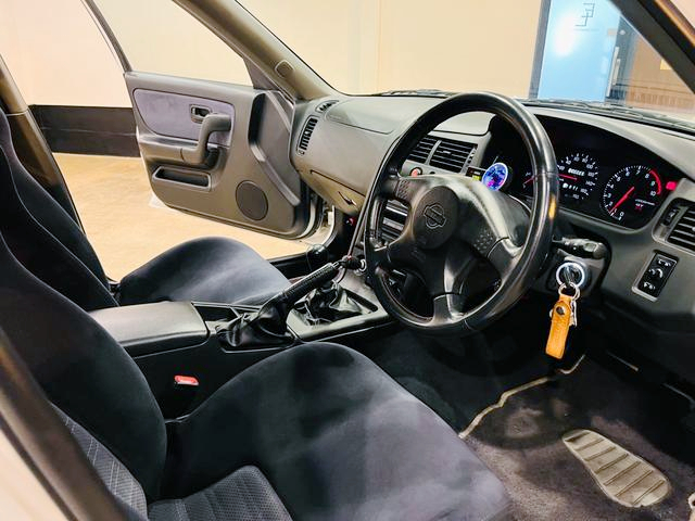 Interior of R33 SKYLINE 4-DOOR GT-R AUTECH VERSION 40th ANNIVERSARY.