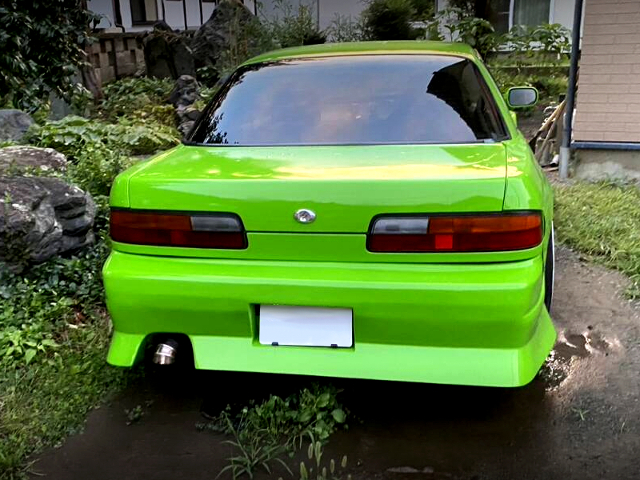 Rear exterior of S13 NISSAN SILVIA.