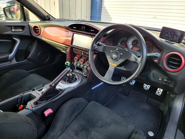 Interior of WIDEBODY ZN6 TOYOTA 86 GT.