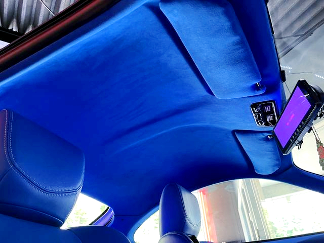 Interior roof of VeilSide 4509 GTR.