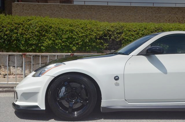 Z34 AKEBONO Front caliper upgrade.