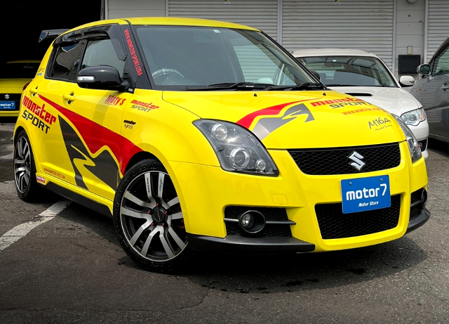 Front exterior of ZC31S SUZUKI SWIFT SPORT.