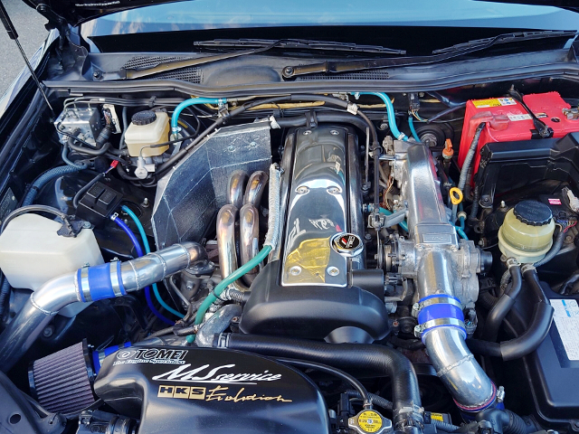 1JZ-GTE with BLITZ TURBOCHARGER.