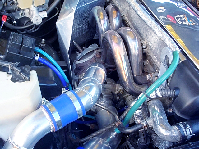  BLITZ single turbo on 1JZ-GTE.