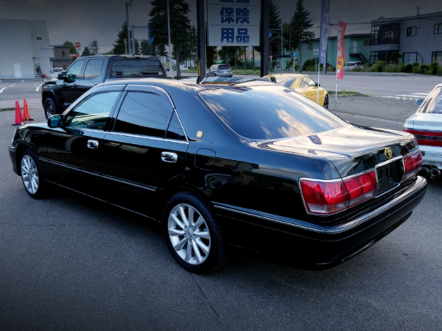 Rear exterior of JZS171 CROWN ATHLETE V.