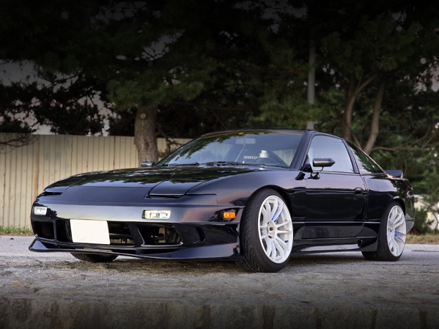 Front exterior of S13 NISSAN 240SX.