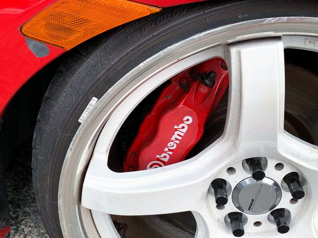 Brembo caliper.