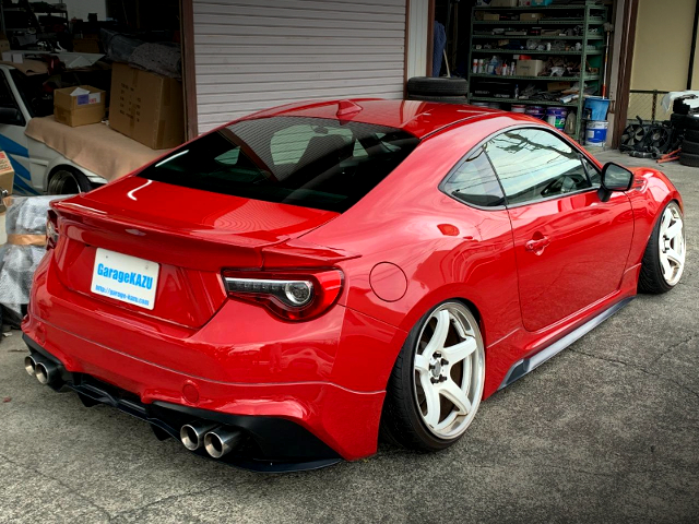 Rear exterior of STATIC ZN6 TOYOTA 86GT.