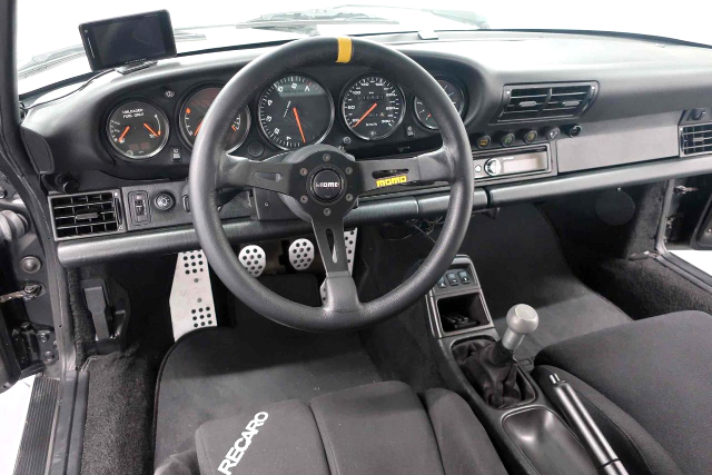 Interior of RWB WIDEBODY PORSCHE 964 CARRERA 2.