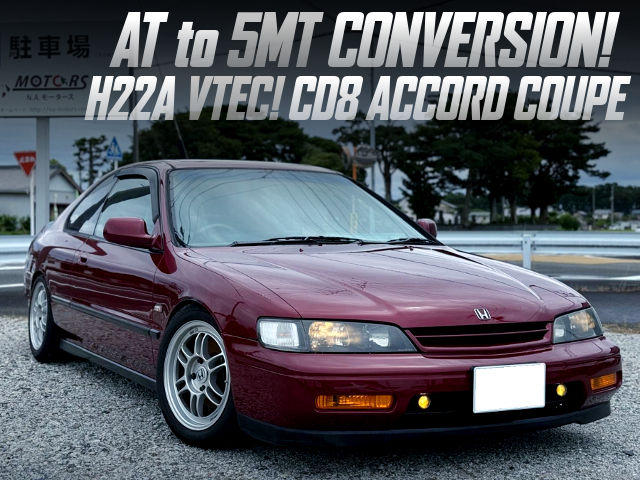 CD8 ACCORD COUPE with 5MT CONVERSION.