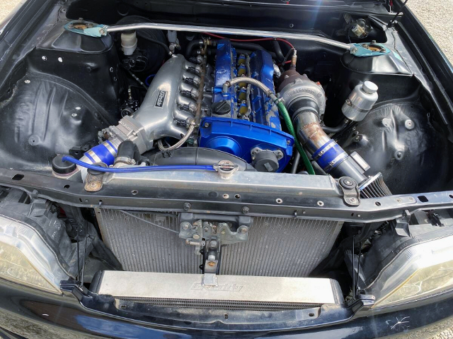 RB25DET with HKS GT2835 turbo.