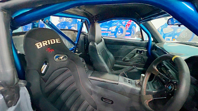 Driver side BRIDE seat of WIDEBODY EA11R CAPPUCCINO.