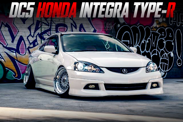 Slammed static DC5 INTEGRA TYPE-R.