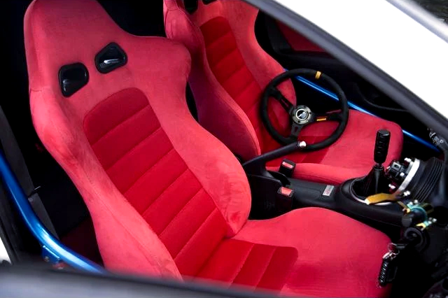 Interior seats of DC5 INTEGRA TYPE-R.