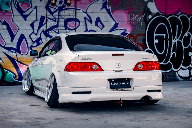 Rear exterior of DC5 INTEGRA TYPE-R.