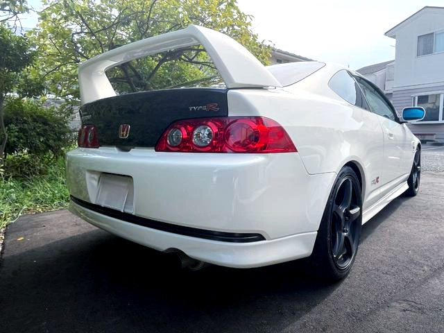 Rear exterior of DC5 INTEGRA TYPE-R.