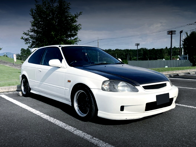 Front exterior of EK9 CIVIC TYPE-R.