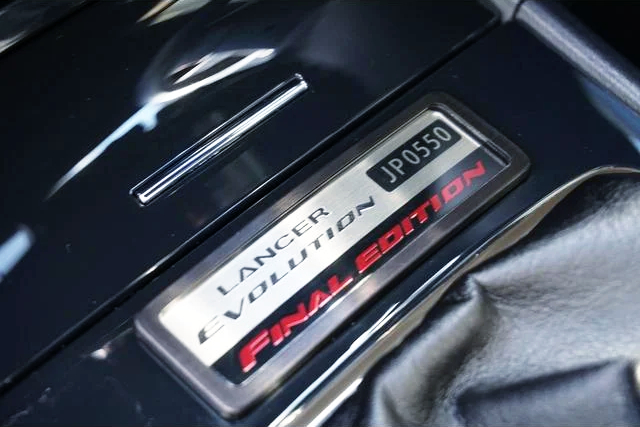 LANCER EVOLUTION FINAL EDITION emblem.