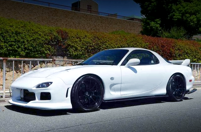 Front exterior of FD3S RX-7 TYPE-RB.