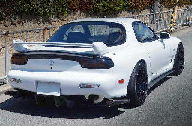 Rear exterior of FD3S RX-7 TYPE-RB.