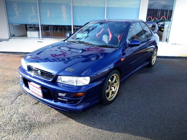 EJ20改TOMEIタービンキット!F側ENDLESSブレーキ強化!GC8インプレッサWRXタイプR STiバージョンVIの国内中古車を掲載