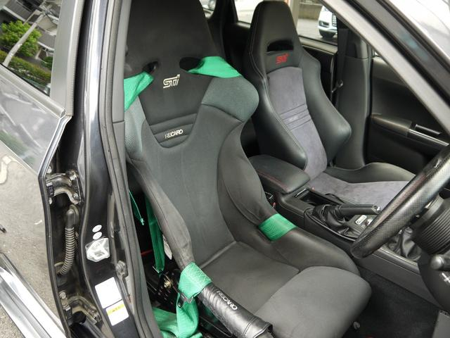 Interior seats of GRB IMPREZA HATCHBACK WRX STI.