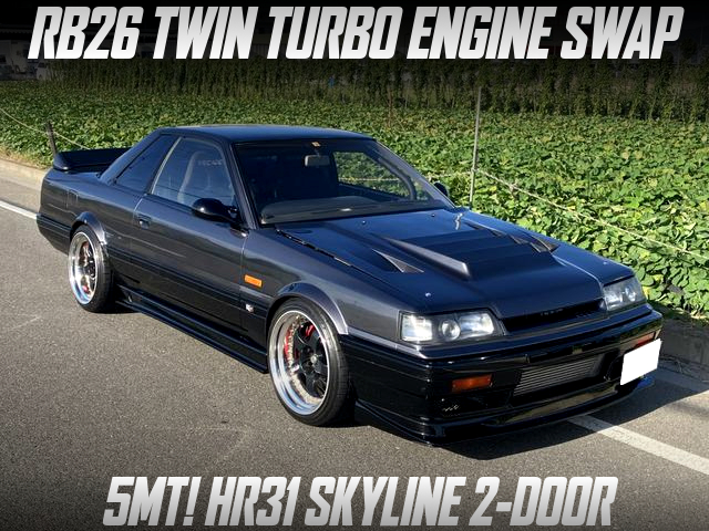 RB26 swapped HR31 SKYLINE 2-DOOR.