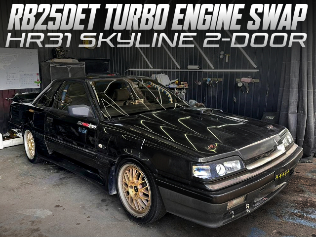 RB25DET swapped HR31 SKYLINE 2-DOOR.