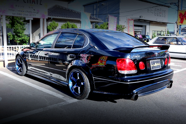 Rear exterior of JZS161 ARISTO VERTEX EDITION.