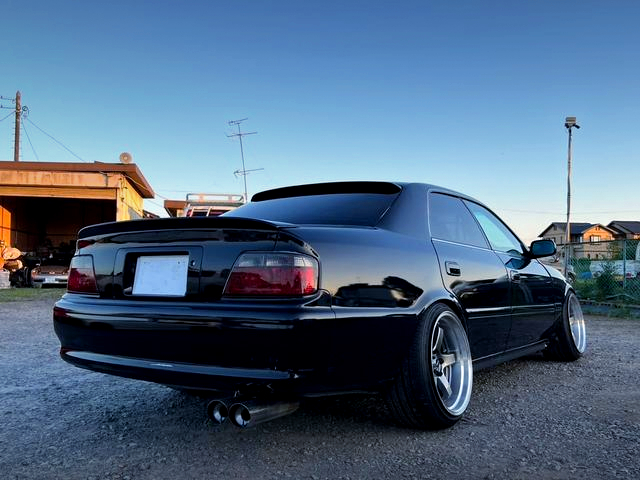 Rear exterior of STATIC JZX100 CHASER TOURER-V.