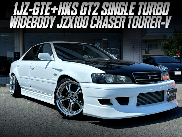 HKS GT2 turbocharged WIDEBODY JZX100 CHASER TOURER-V.