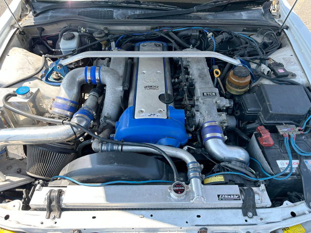 VVT-i 1JZ-GTE With HKS GT2 single turbo.