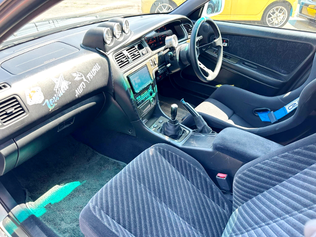 Interior of WIDEBODY JZX100 CHASER TOURER-V.