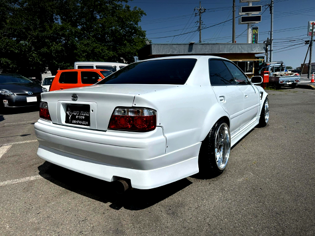 Rear exterior of WIDEBODY JZX100 CHASER TOURER-V.