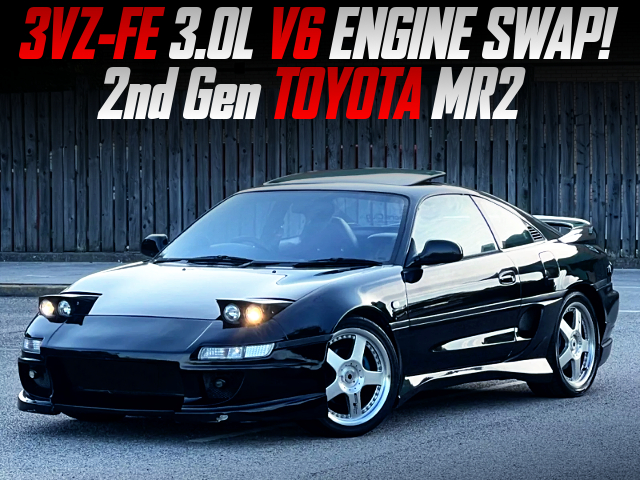 3VZ-FE 3.0L V6 swapped 2nd Gen MR2.